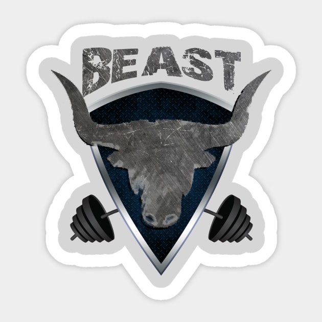 Beast Sticker by Tuesday